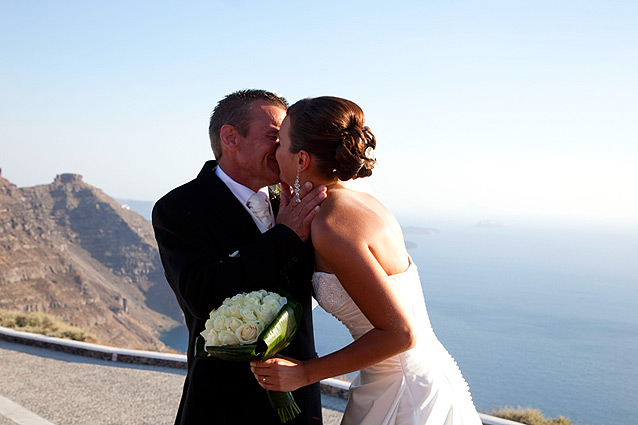 santorini wedding