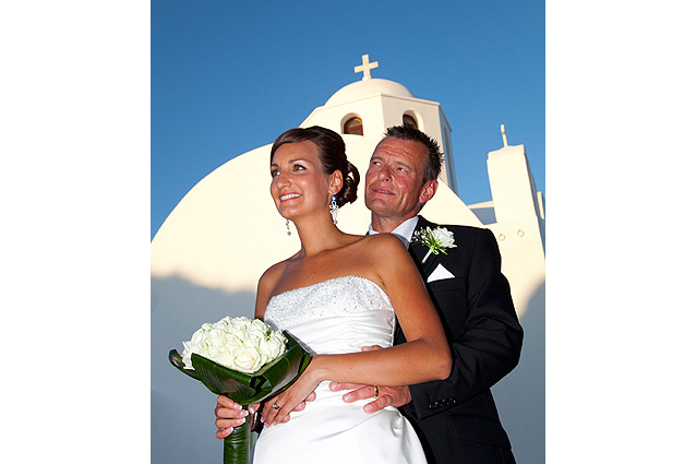 santorini wedding