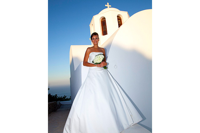 santorini wedding