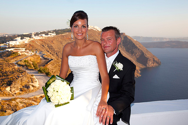 santorini wedding