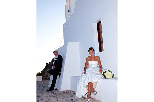 santorini wedding