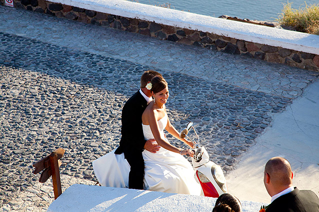 santorini wedding