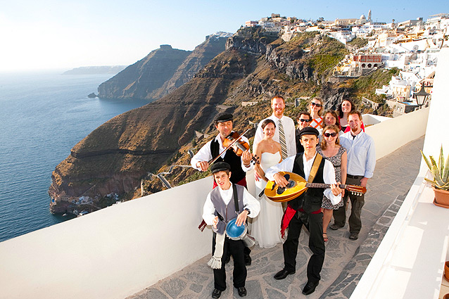 santorini weddings