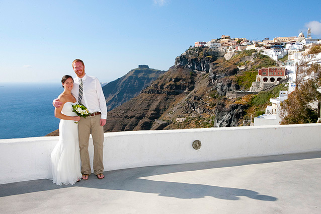 santorini weddings