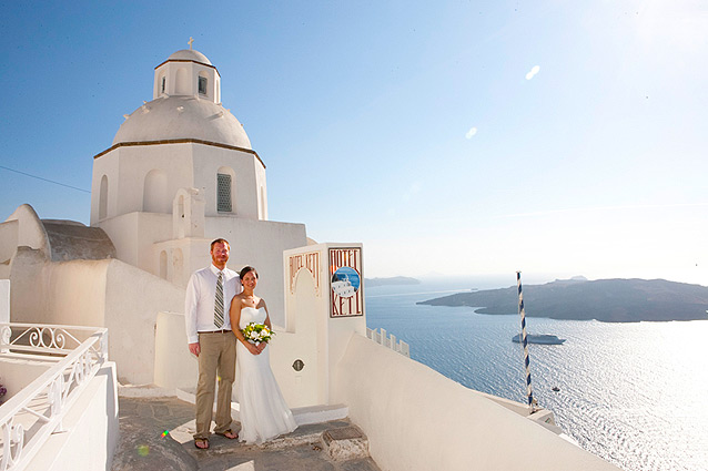 santorini weddings