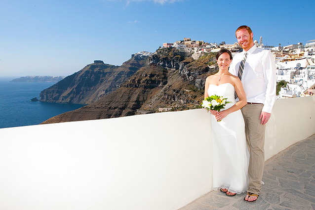 santorini weddings