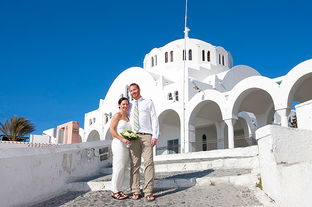 santorini weddings