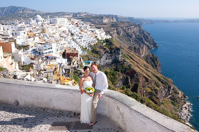 santorini weddings