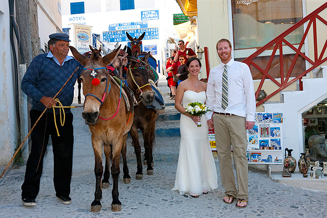 santorini weddings