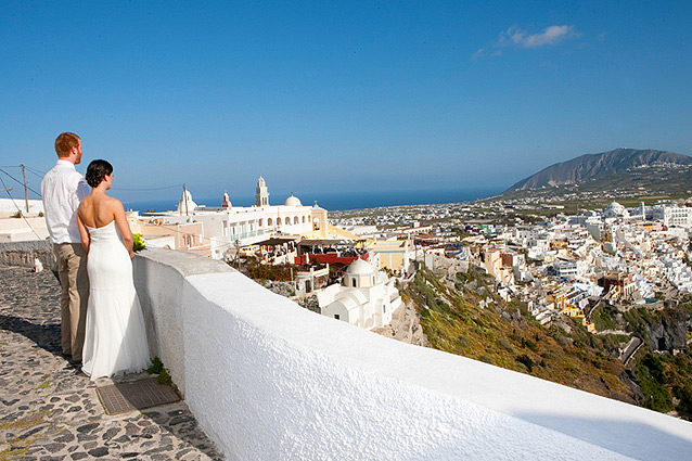 santorini weddings