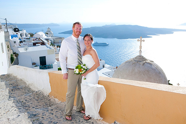 santorini weddings