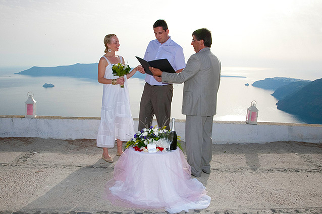 reading the vows