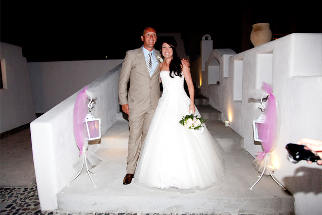 wedding santorini