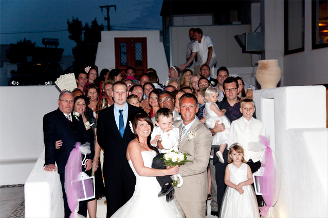 wedding santorini