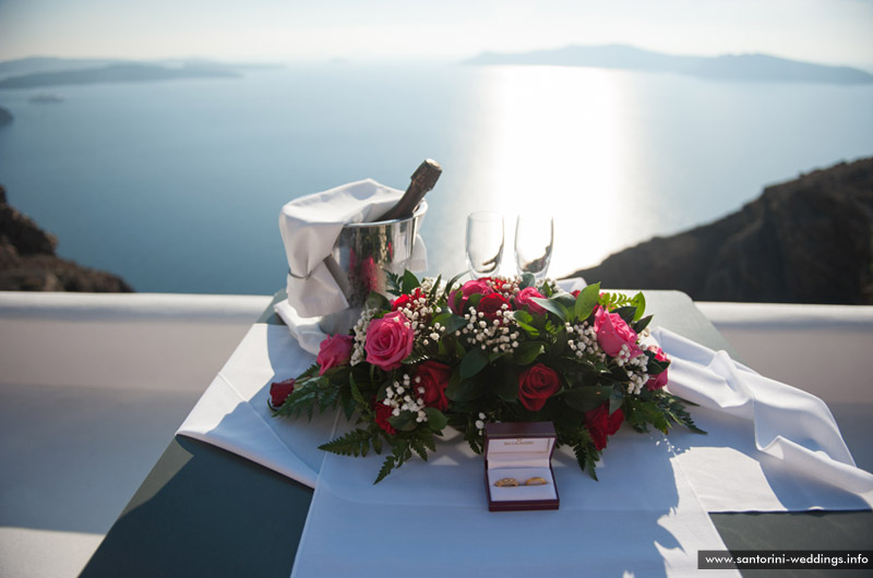 santorini weddings