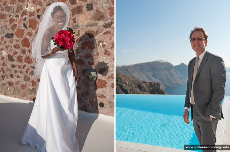 san antonio wedding santorini