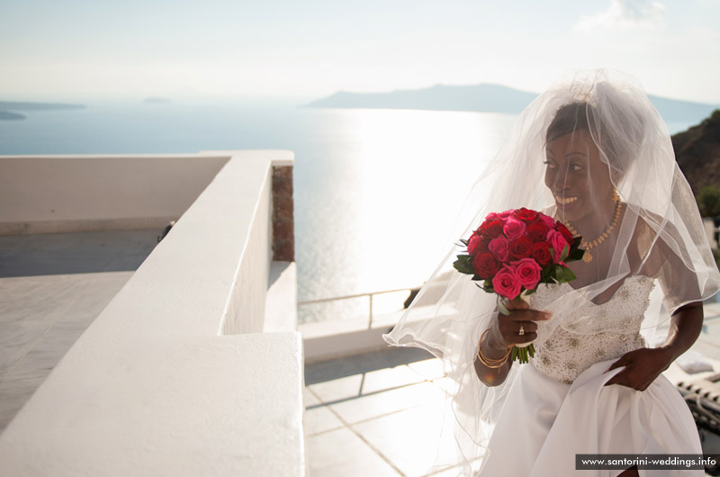 san antonio wedding santorini