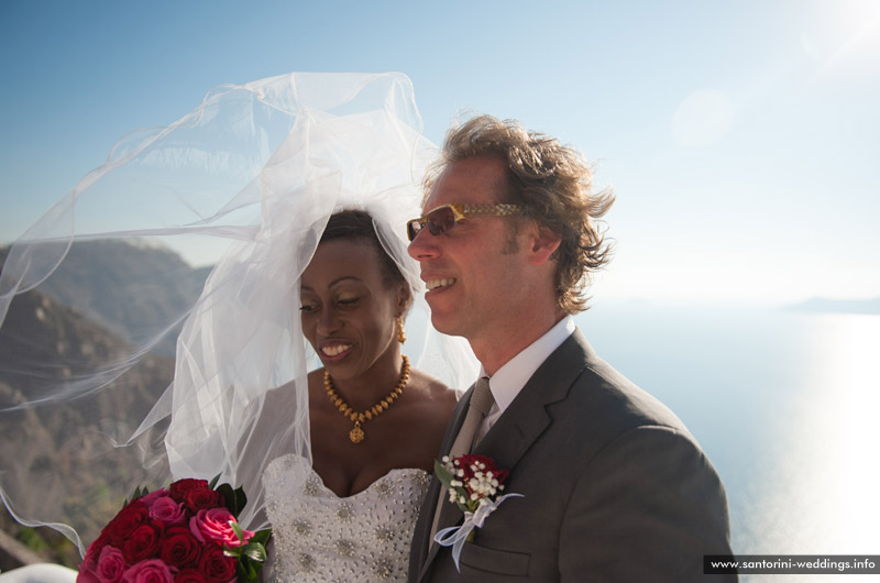 santorini weddings