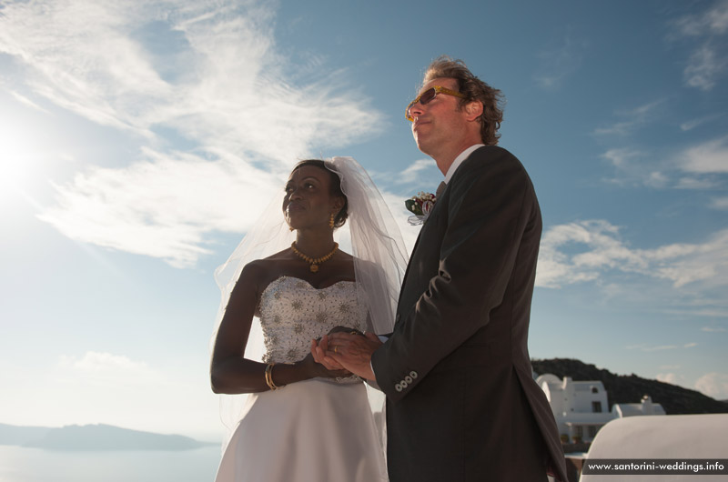 santorini weddings