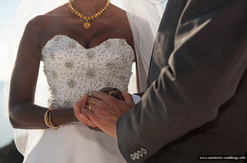 san antonio wedding santorini