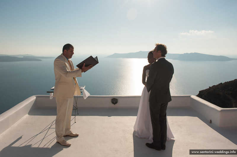 santorini weddings