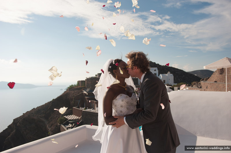 santorini weddings