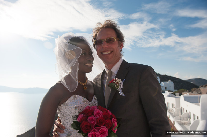 san antonio wedding santorini