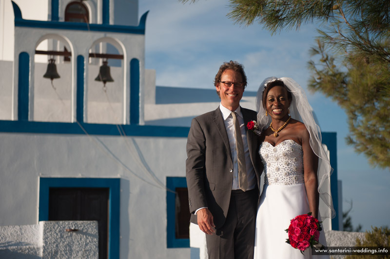 santorini weddings