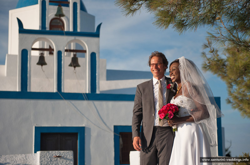 santorini weddings