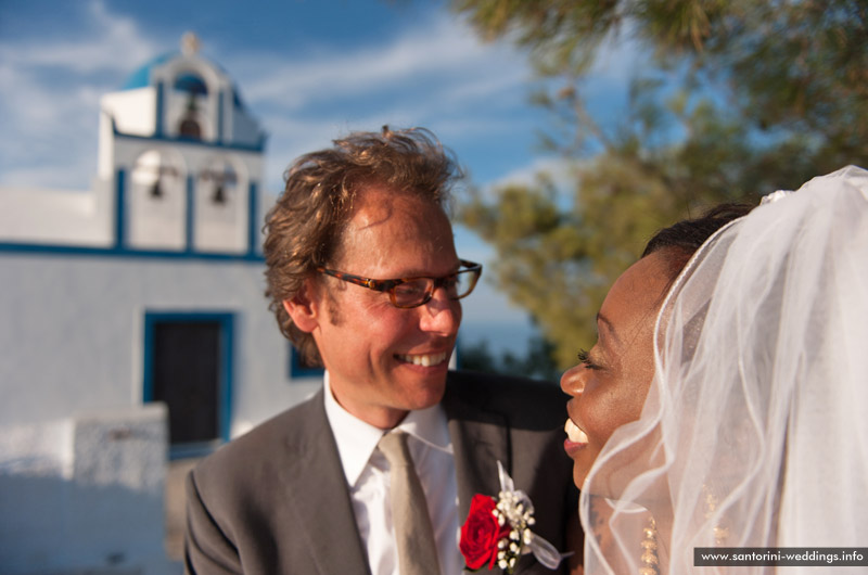 san antonio wedding santorini