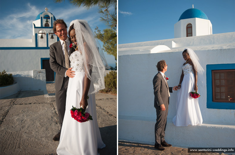 santorini weddings