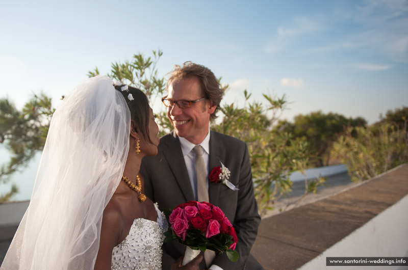 santorini weddings