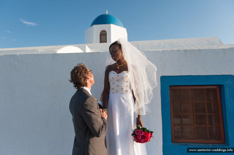 santorini weddings