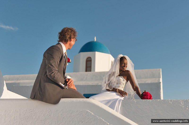 santorini weddings