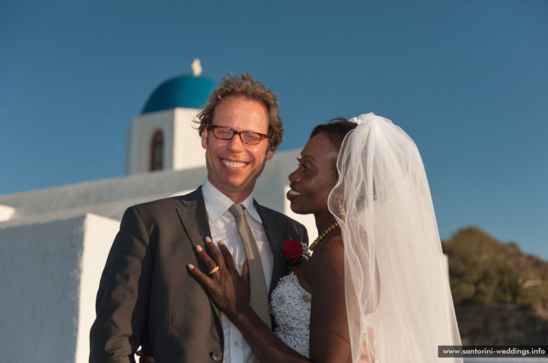 santorini weddings