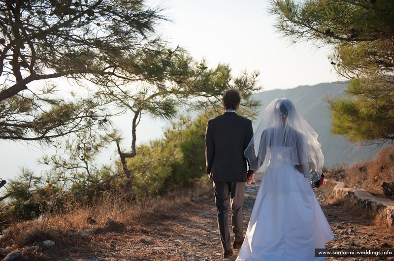 santorini weddings