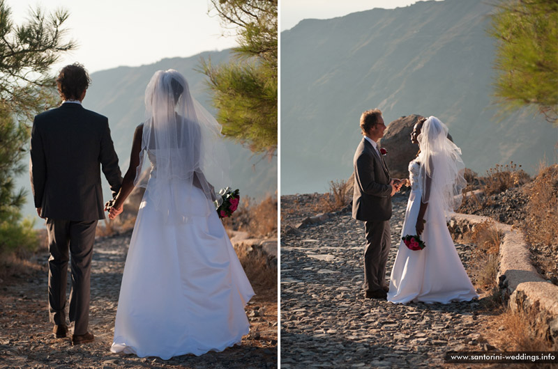 santorini weddings