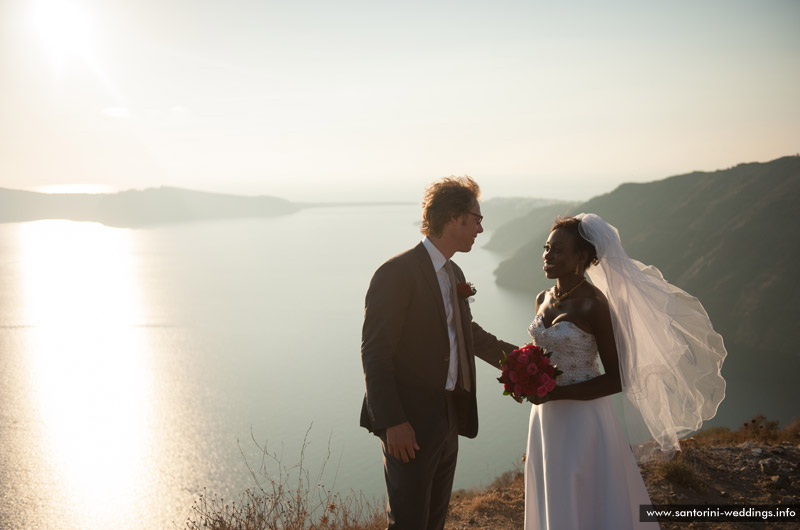 santorini weddings