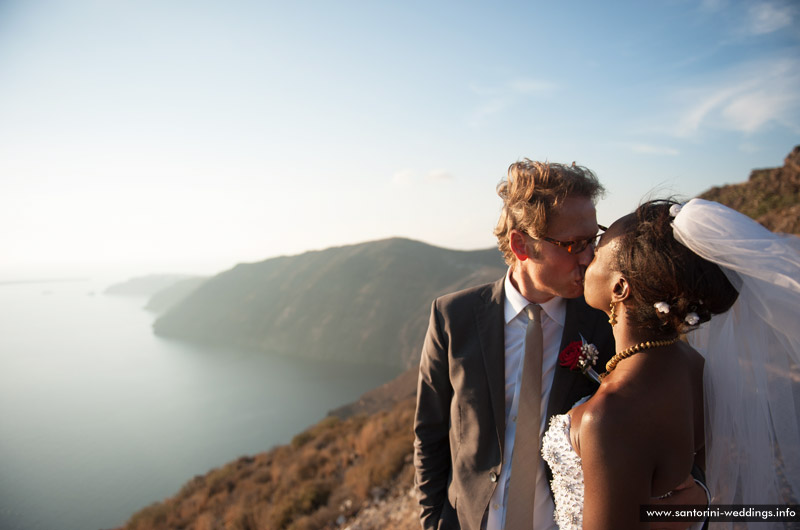 santorini weddings