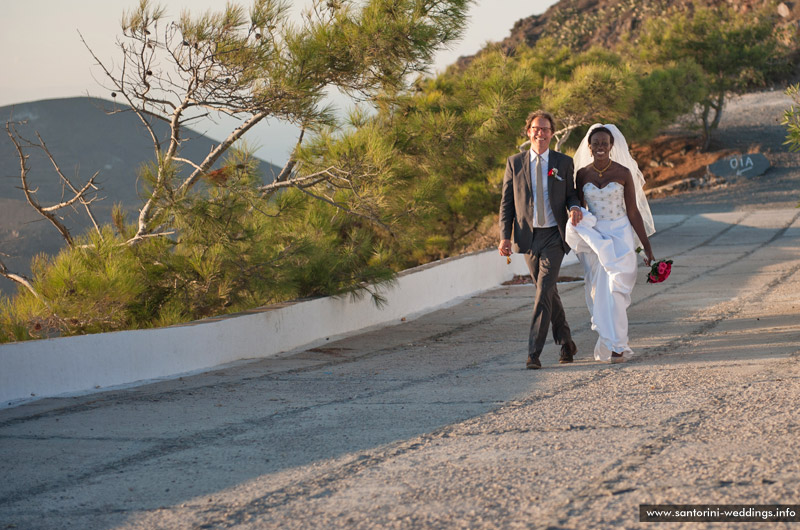 santorini weddings