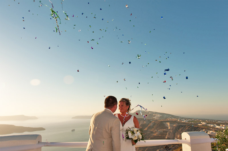 santorini weddings