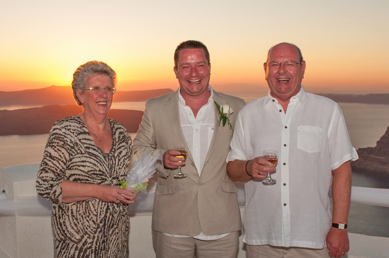 santorini weddings