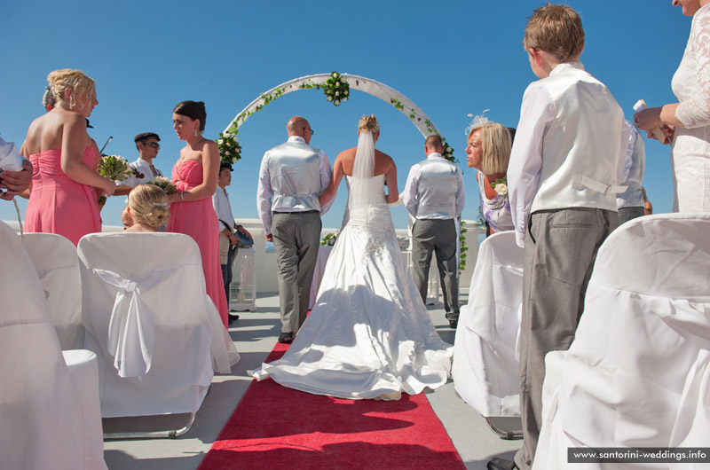 santorini weddings