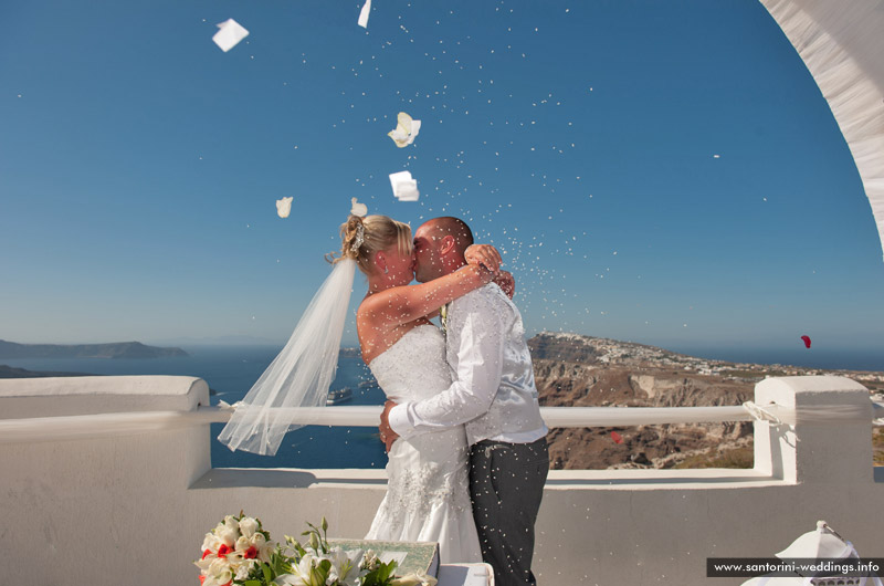 santorini weddings