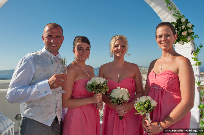 santorini weddings