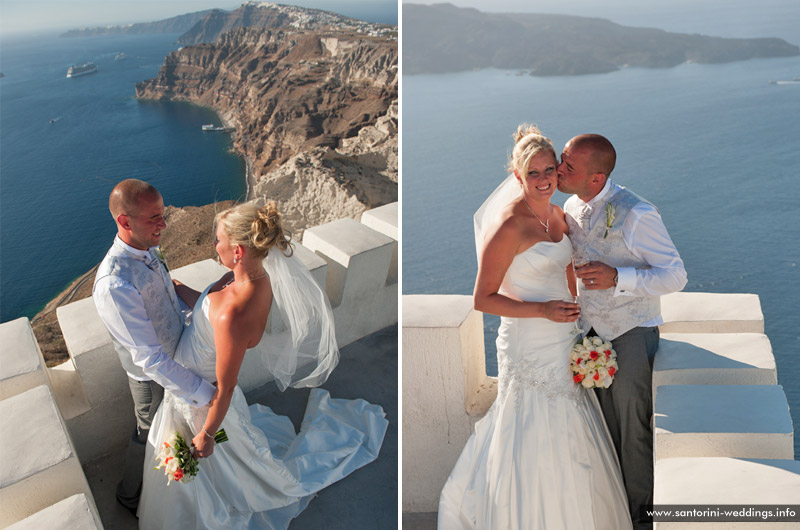 santorini weddings