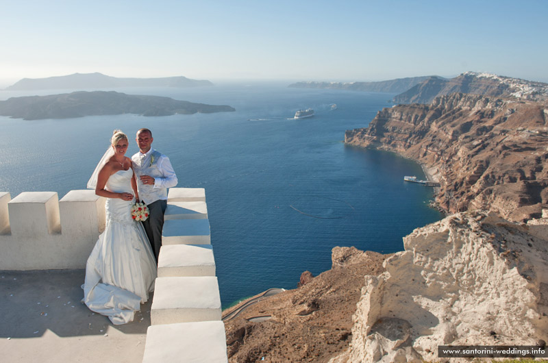 santorini weddings