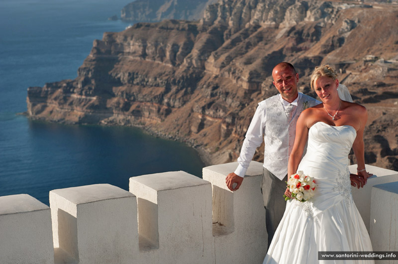 santorini weddings