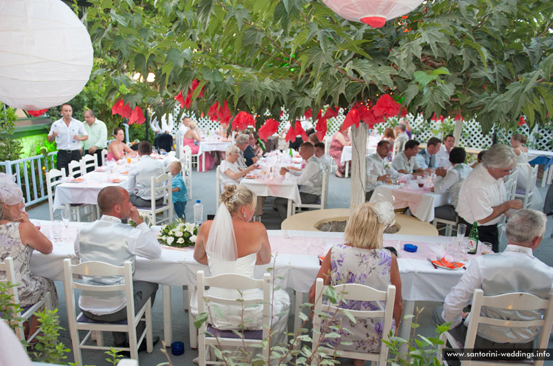 santorini weddings