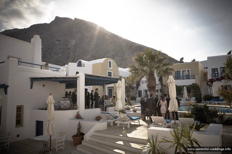 santorini weddings